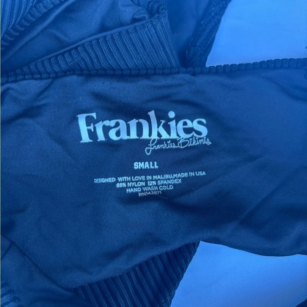Frankie’s Bikini Side Cut Out One Piece Small